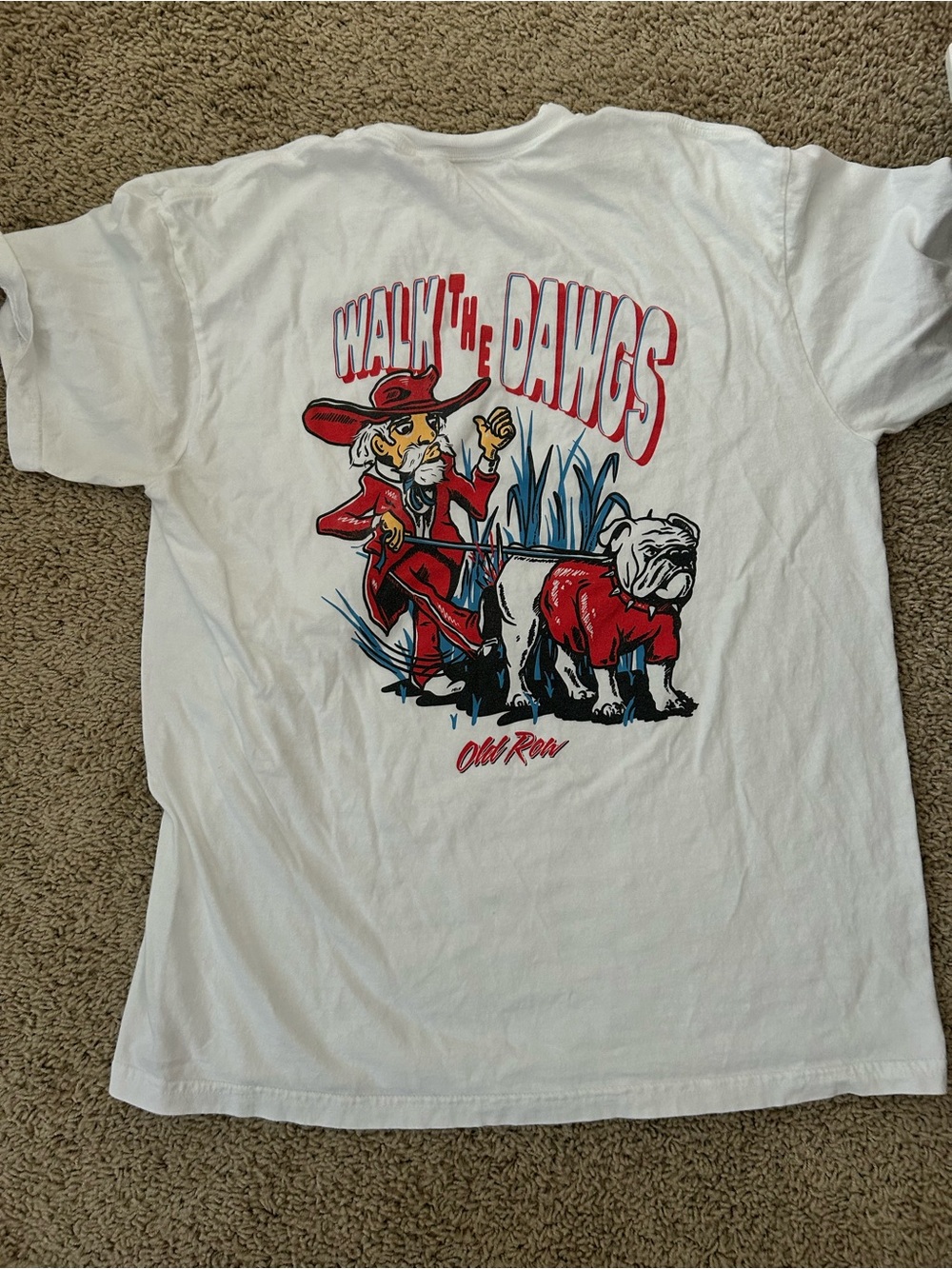 Old row ole miss tshirt